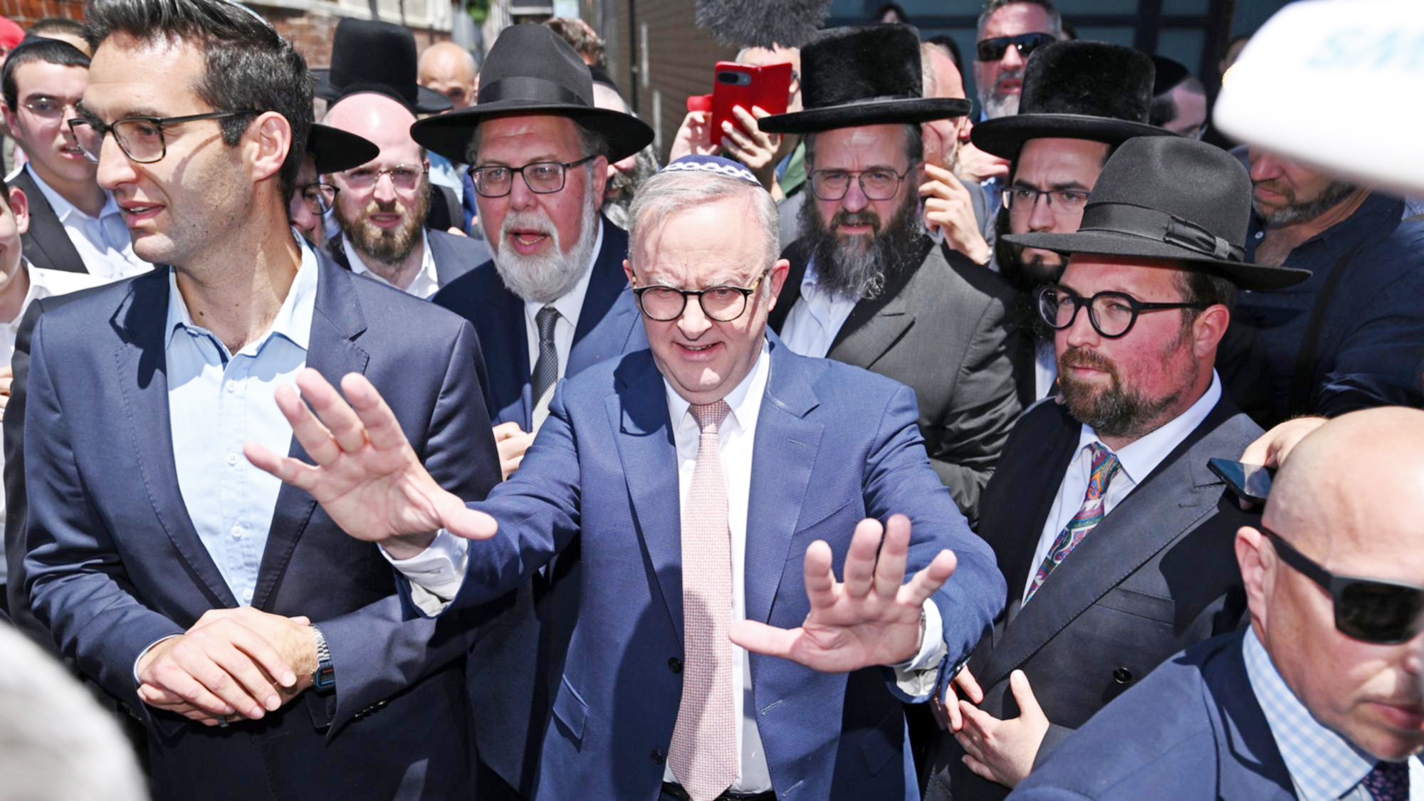 Anthony Albanese condemns anti-Semitism, is it real?